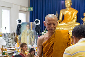 11. Juni 2017: Zeremonie mit 9 Mönchen.